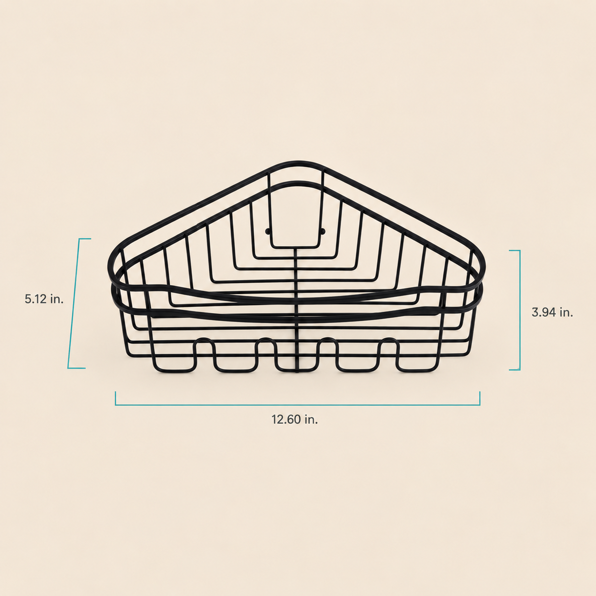 3-Piece Corner Shower Caddy Set