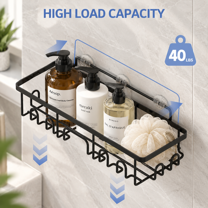 6-Pack Stainless Steel Shower Caddy Set